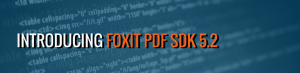 Foxit PDF SDK 5.2