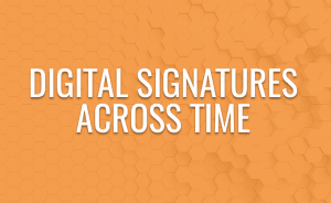 Digital Signatures Across Time