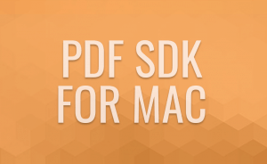 PDF SDK for Mac