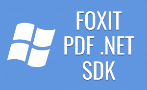 .NET PDF SDK