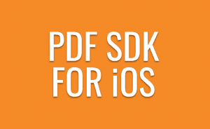 PDF SDK for iOS